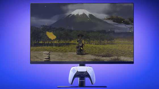 プレステ公式のゲーミングモニター「27”ゲーミングモニター DualSense充電フック付き」が発表される - 画像