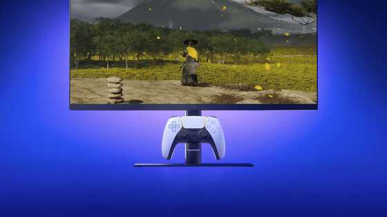 プレステ公式のゲーミングモニター「27”ゲーミングモニター DualSense充電フック付き」が発表される - 画像