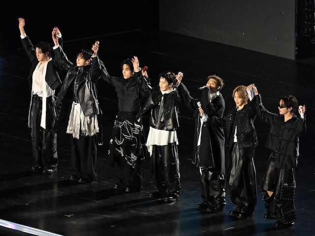 2026年3月21日、韓国・光化門広場でカムバック公演を開催したBTS ※写真:アフロ