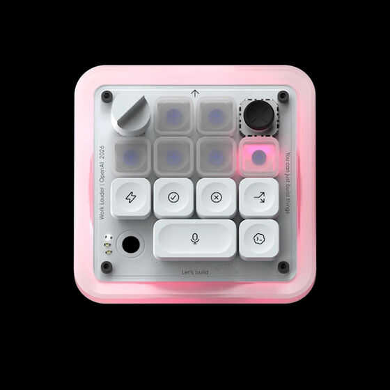 OpenAI初のハードウェア製品「Codex Micro」が登場、ボタン1発でCodexを操作 - 画像