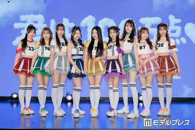 辺見桃和、板野成美、新居稚菜、堀口美澪、松山玲菜、中山萌乃香、小崎凛奈、北村陽奈、河合彩香（C）モデルプレス