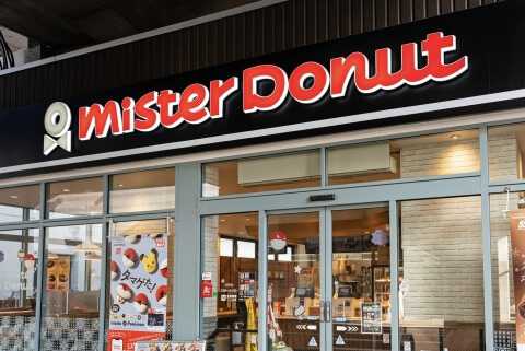 都内のミスタードーナツショップ（ponta2012 / PIXTA）