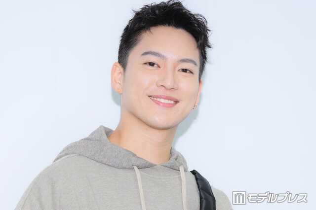 “MASU BAG” 販売記念記者発表会に出席した三山凌輝（C）モデルプレス