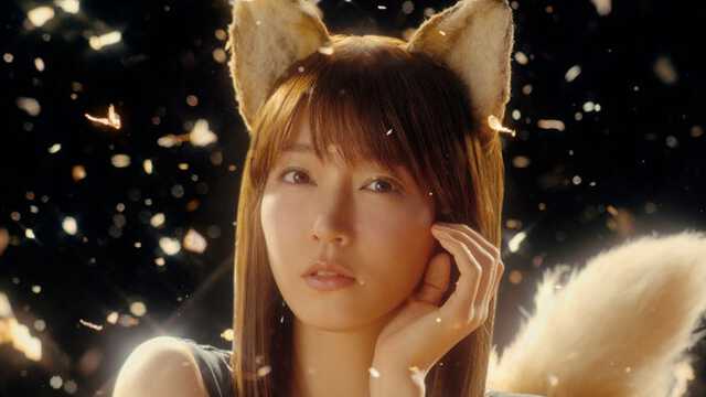 吉岡里帆／新TVCM「帰ってきたどんぎつね 篇」（提供写真）