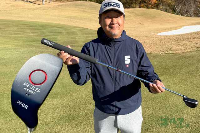 「寄せが苦手な人向け PRGR R35 メンズ 35度 パター感覚チッパー系」 正直ダサい？ でも寄る！ 20年続く名チッパー・PRGR「R35」の太