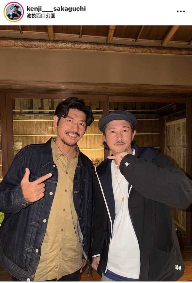 坂口憲二のインスタグラム(@kenji___sakaguchi)より