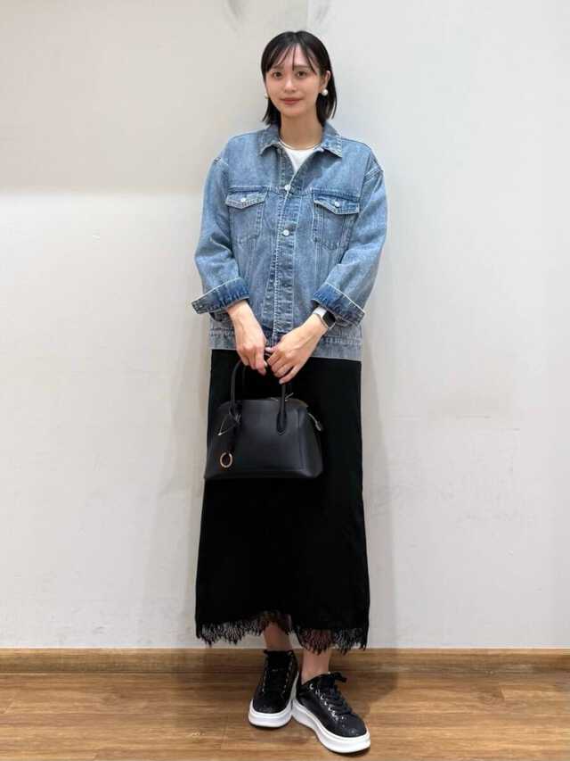 グローバルワーク2026春羽織りGOODデニムジャケット