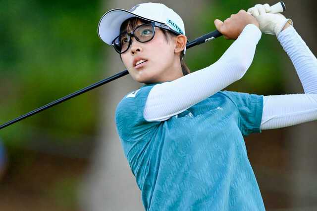 初日にショットインイーグルを決めた馬場咲希　写真：Getty Images