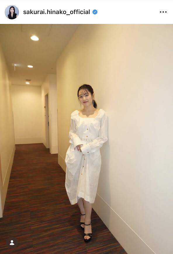 桜井日奈子のインスタグラム（＠ｓａｋｕｒａｉ．ｈｉｎａｋｏ＿ｏｆｆｉｃｉａｌ）より