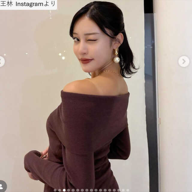 王林、ソロショット　※「王林」Instagramより