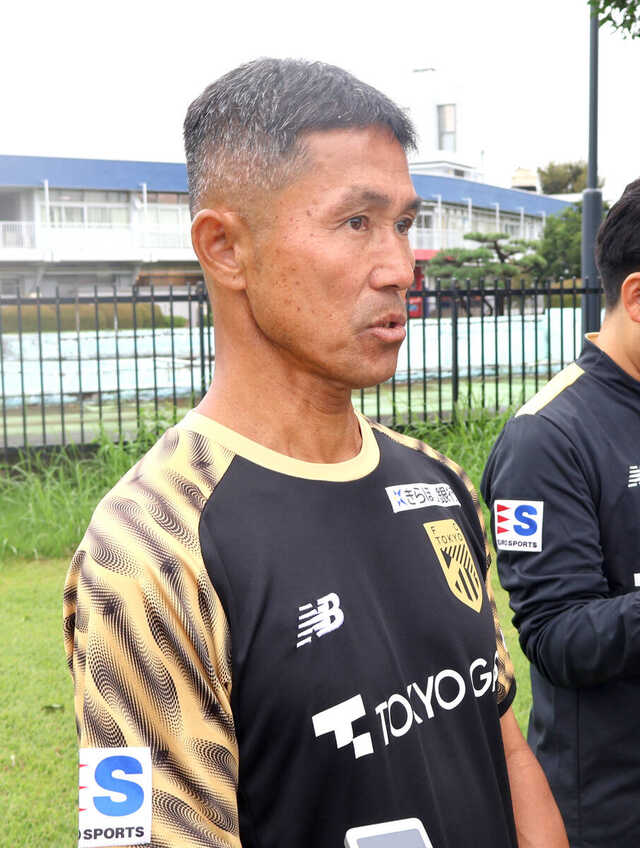 6日の京都戦へ向けて取材に応じたFC東京・松橋力蔵監督(カメラ・浅岡 諒祐)