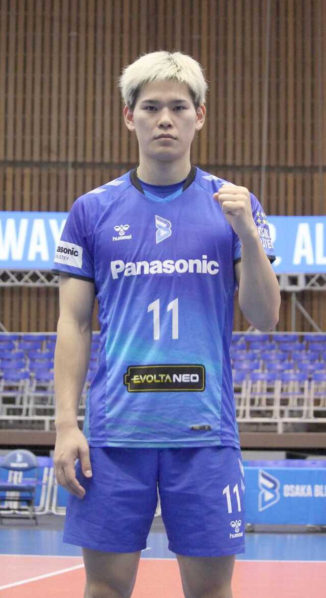 大阪ブルテオン バレーボール パナソニックパンサーズ 西田有志