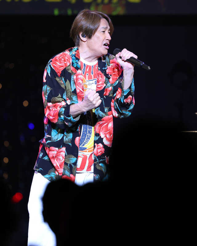 石垣島でライブを行った近藤真彦