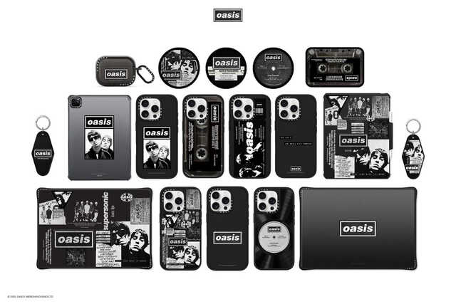16年ぶりの熱狂を持ち歩け。Oasis×CASETiFYが贈るファン必携