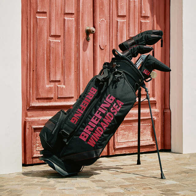 サックスとピンク、どっちがいい？ BRIEFING GOLF×WIND AND SEA