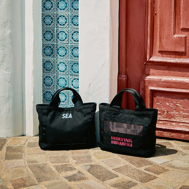 サックスとピンク、どっちがいい？ BRIEFING GOLF×WIND AND SEA