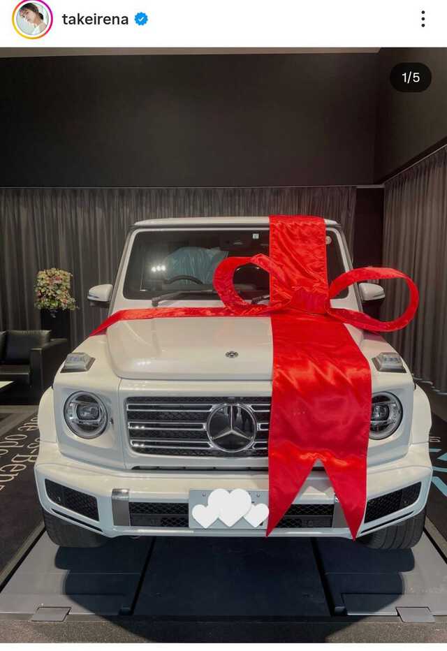 武井玲奈のインスタグラムより＠ｔａｋｅｉｒｅｎａ