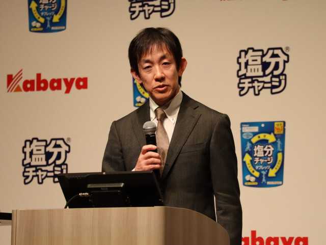 カバヤ食品の宮川本部長