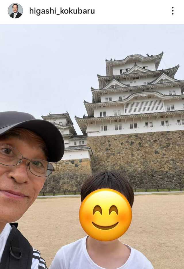 東国原英夫氏のインスタグラム（＠ｈｉｇａｓｈｉ＿ｋｏｋｕｂａｒｕ）より
