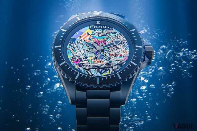 大胆なポップ グラフィティに目が釘づけ！ “海の神ネプチューン”を表現