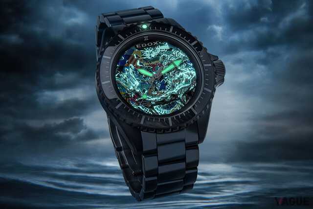 大胆なポップ グラフィティに目が釘づけ！ “海の神ネプチューン”を表現