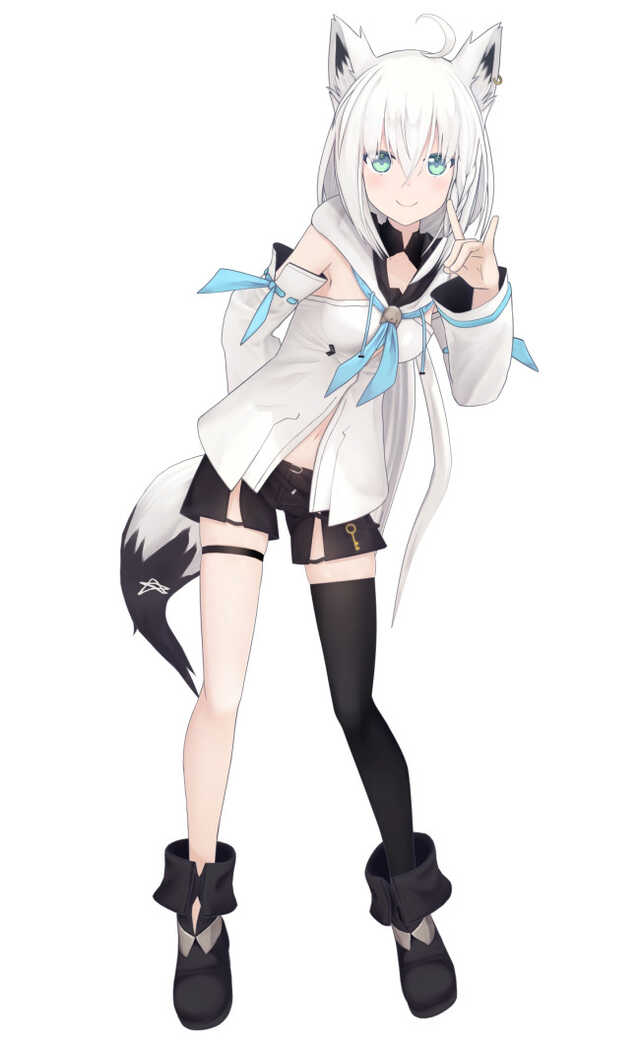 ホロライブ1期生　ゲーマーズ　白上フブキ ホロライブ 白上フブキ「We are GAMERS!!!!」Ver. 1/7スケール