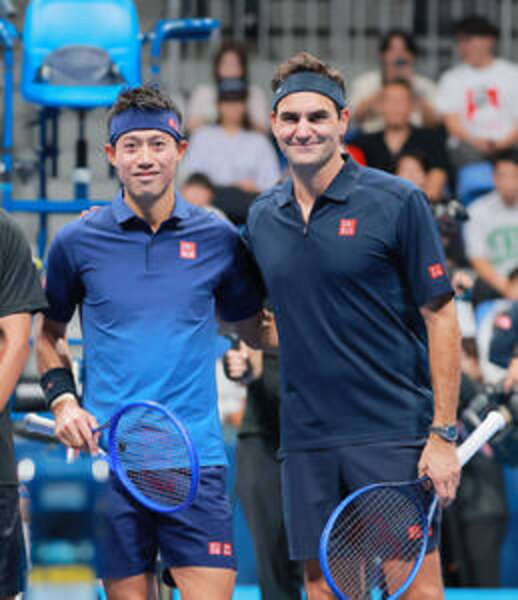 テニス】錦織圭さん、フェデラーとダブルス結成「スイスから友人がきま