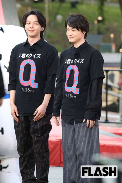 中村倫也　神木隆之介　サインチェキ 神木隆之介＆中村倫也、赤坂に降臨してファン歓喜！『君のクイズ』番宣