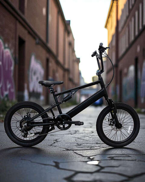 欲しかったのはこんなスタイル。オールブラックがカッコいいBMX