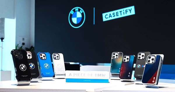 CASETiFY、BMWとコラボしたiPhoneケース 車体で用いていた素材を
