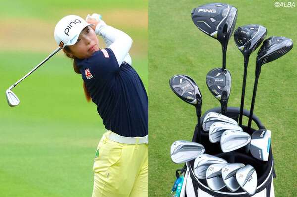 今季3勝の佐久間朱莉が使用する『N.S.PRO neo』プロト