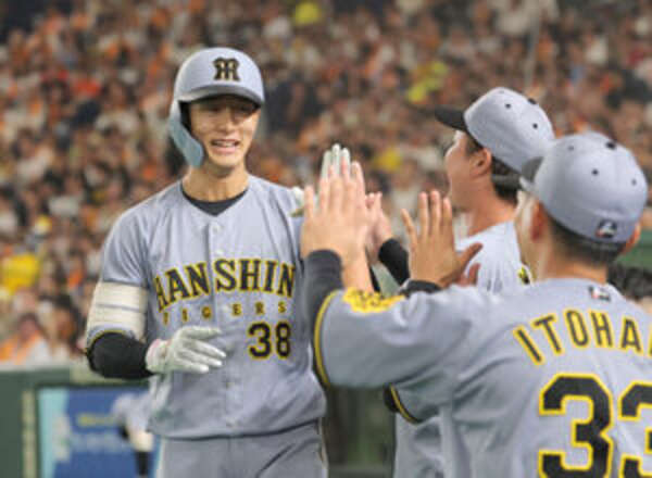 阪神】小幡竜平がプロ初2戦連発の先制2号ソロ！G党は