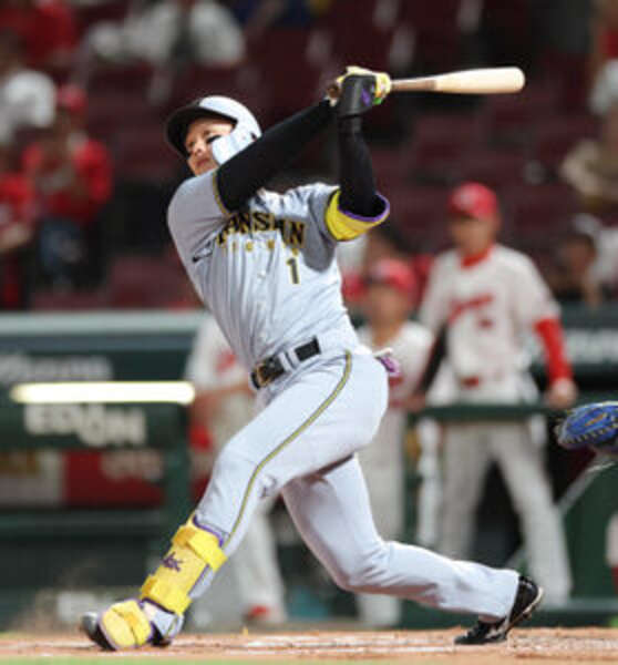 阪神】森下翔太が3回に先制の22号2ラン プロ3年目で200