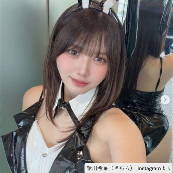 176cmなのでバニーガールコスチュームは世界一似合います」元アイドル