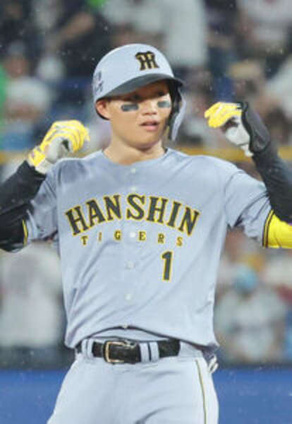 阪神】通算0犠打の森下翔太が執念のバント→ファウルも20打席