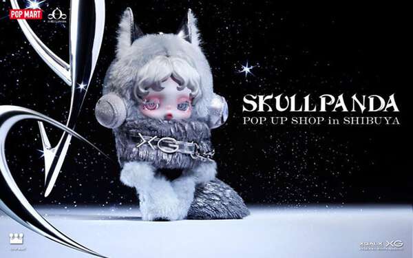 スカルパンダWednesday＆ panda＆LABUBU ＆ CRYBABY CRY BABY! - Skullpand Wednesday ウェンズデースカルパンダ popmartの