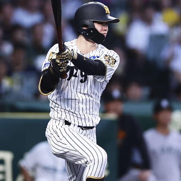 阪神・中野拓夢「初打席、初球でした。ルーキーらしく思い切っていきま