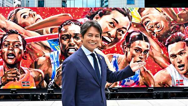 織田裕二さんが“最後の仕上げ”「ドキドキしました」女子やり投