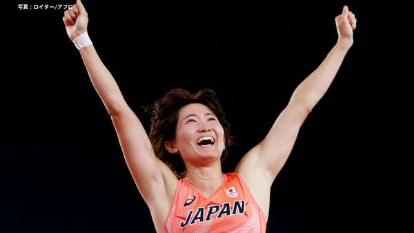 日本女子初の金メダル ！ 棒高跳び諸田実咲が4m55マークし自身の記録を