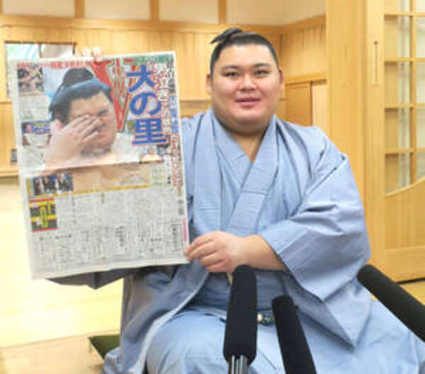 横綱・大の里が涙の6度目Vから一夜明け会見「NHK生出演終わって